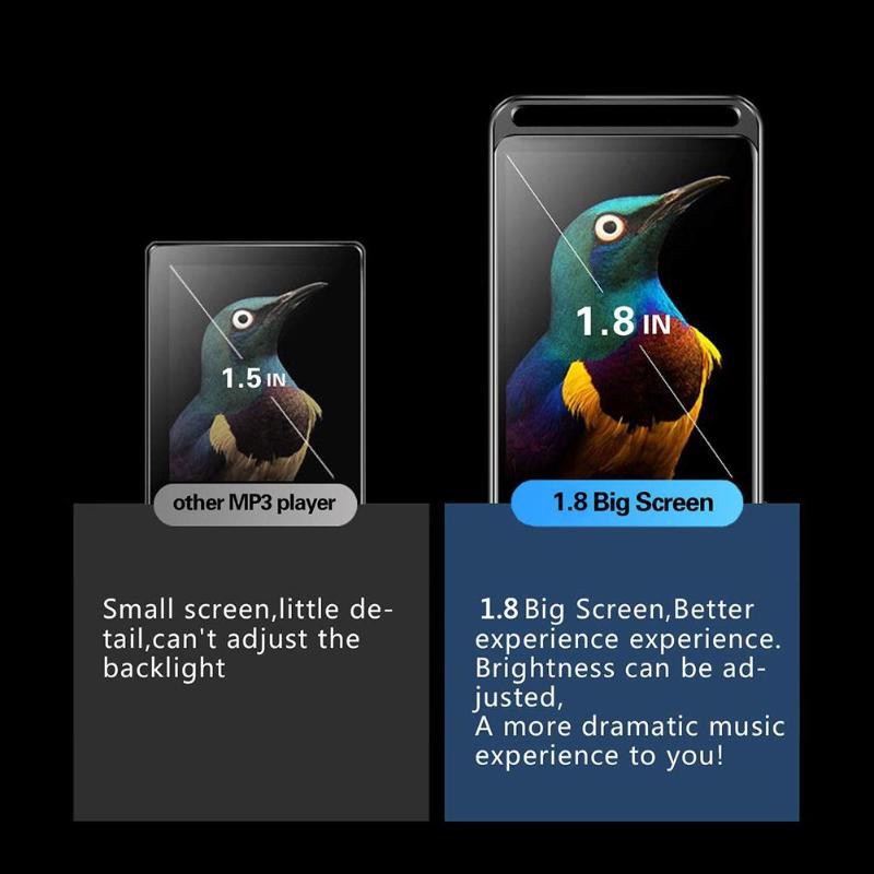 ♟ BENJIE M6 Bluetooth 5.0 Lossless MP3 Player 16GB HiFi Portable Audio