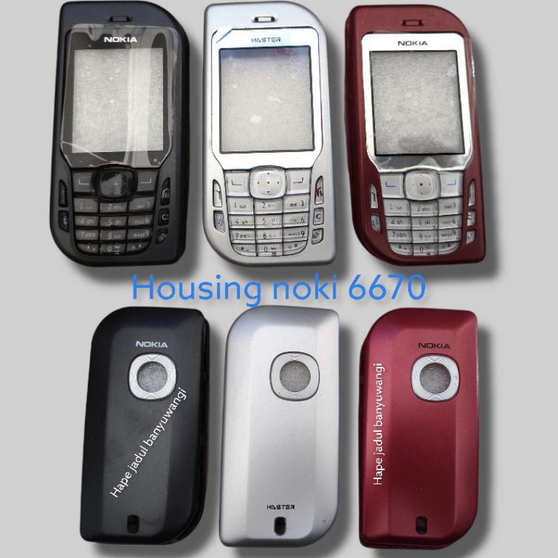 CASING CASING HOUSING Nokia 6670 คุณภาพสูงเกรด AAA