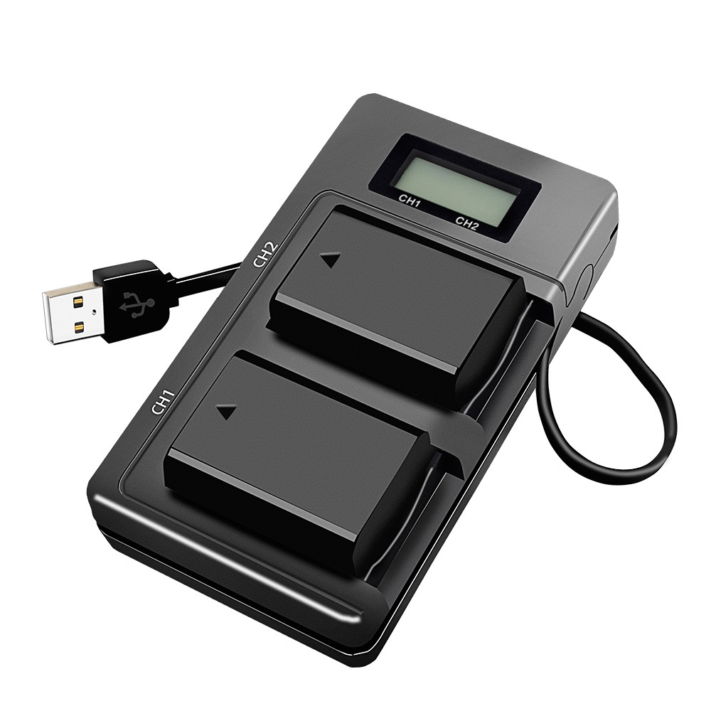 USB LCD Smart NP FW50 Camera Battery Charger for SONY Alpha A7 A7R A7S