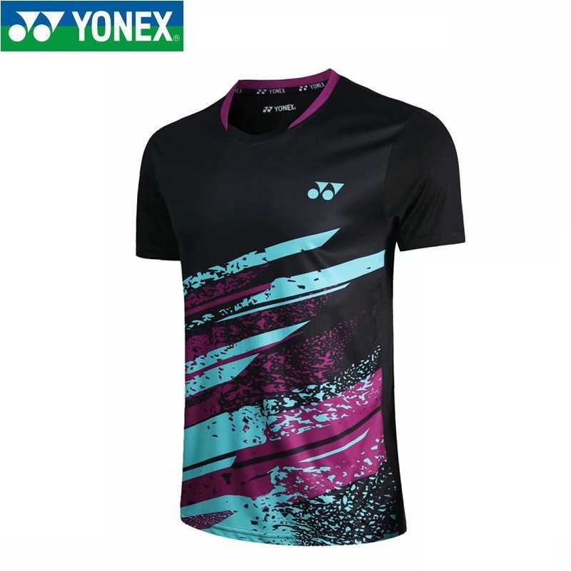 โยเน็กซ์ เสื้อบาสเก็ตบอลเสื้อแบดมินตันชายและหญิงคู่สวมตาข่ายดูดซับเหงื่อวิ่งการฝึกอบรมกีฬา สูงสุด