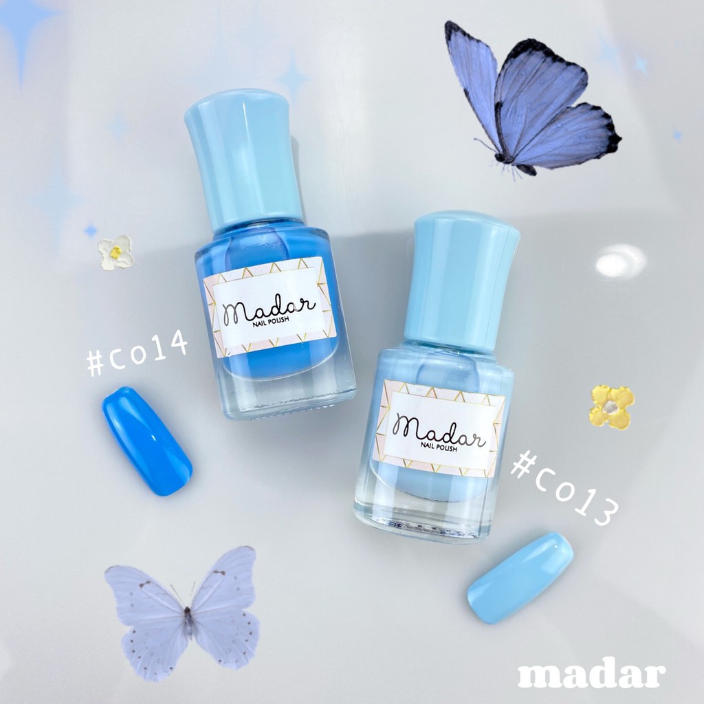 ยาทาเล็บ Madar Gel Effect Nail Polish #BO23