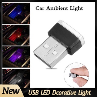 Mini Usb ไฟ Led ไฟตกแต่งภายในรถยนต์ไฟฉุกเฉินไฟรถยนต์