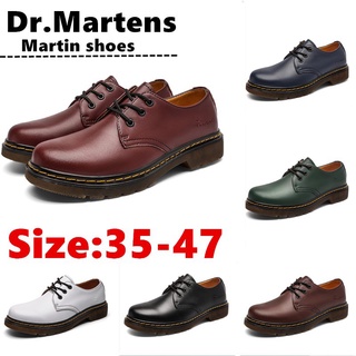 Dr.martens รองเท้าบูทมาร์ติน รองเท้าหนัง สีดํา น้ําตาล แดง น้ําเงิน เขียว ขาว สําหรับทุกเพศ ทุกวัย