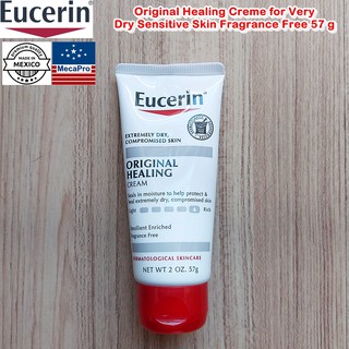 Eucerin® Original Healing Creme for Very Dry Sensitive Skin Fragrance Free 57g  ครีมบำรุงผิวกายสำหรับผิวแห้งและบอบบางมาก