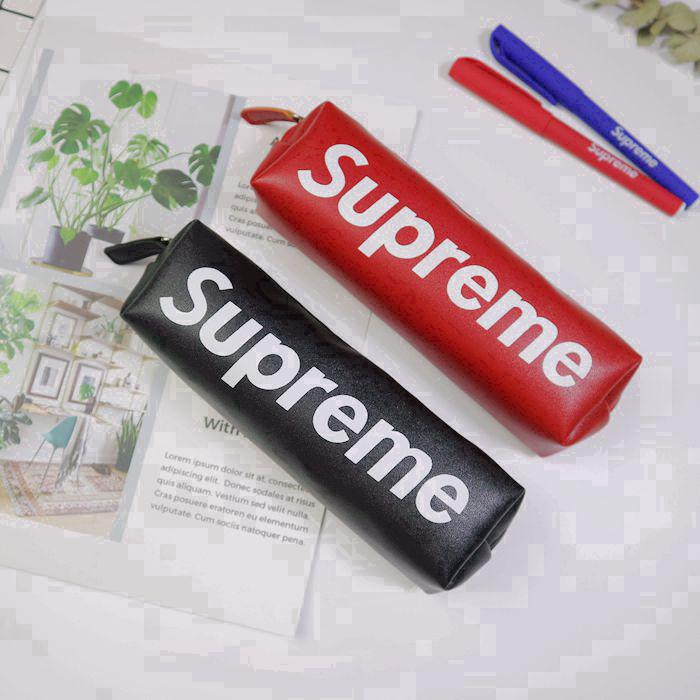 Supreme กล่องดินสอสไตล์เกาหลี