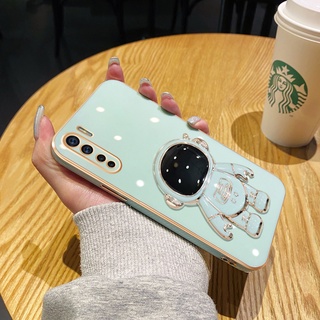 เคสโทรศัพท์มือถือ แบบนิ่ม ลายนักบินอวกาศ ป้องกันกล้อง สําหรับ OPPO A91 Reno 3 4G F15 Reno 3 Pro 5G