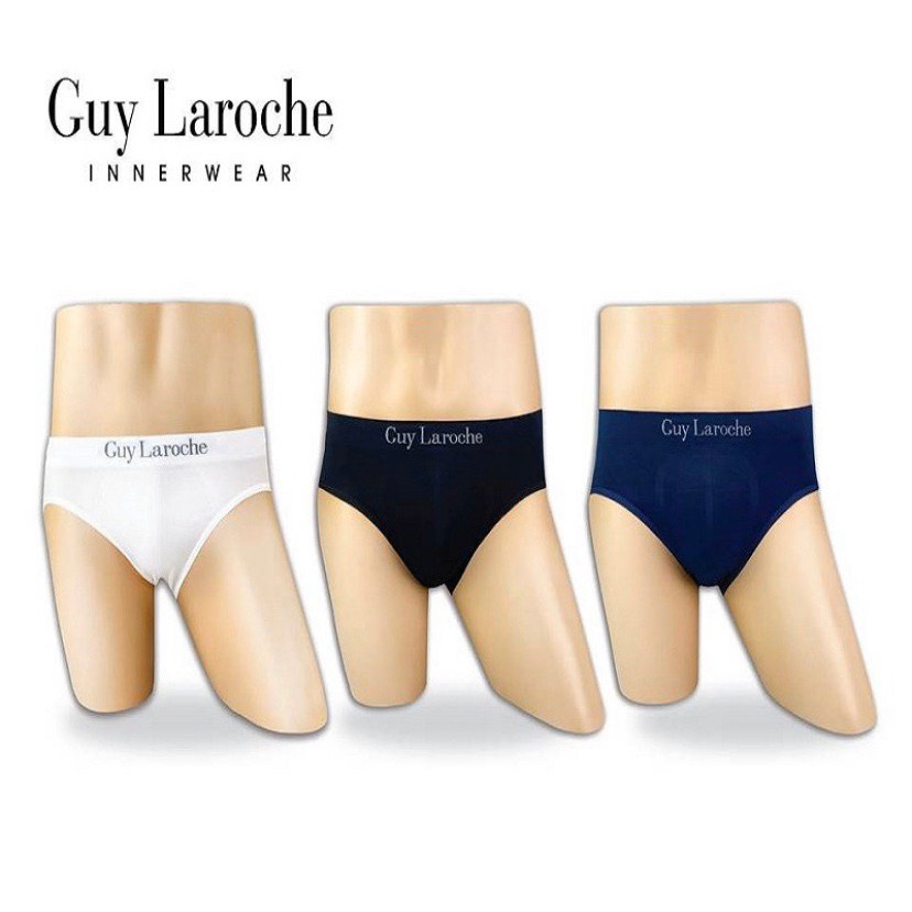 GUY LAROCHE กางเกงชั้นในชาย แพค 1 ตัว (รุ่น SEAMLESS ) มีให้เลือก 3 สี ทรง BIKINI (JUS6632R4)