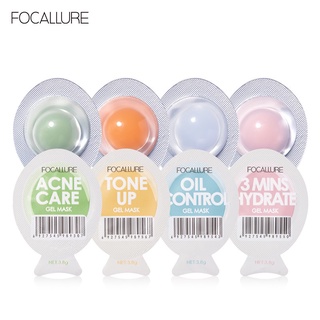 Focallure Double Core มาส์กบํารุงผิวหน้า 7 วันควบคุมความมันให้ความชุ่มชื้นควบคุมความมัน 7ชิ้น/ชุด