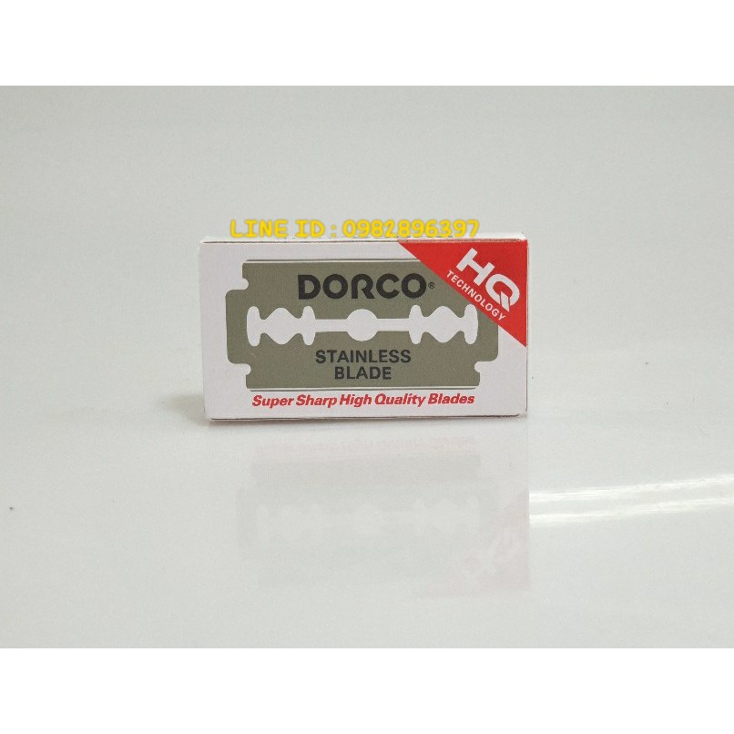 ใบมีดโกน ดอร์โก้ Dorco 5 ใบ ของแท้ 100 % #ดอร์โก้ #ดอร์โค้ #Dorco #ในมีดโกนหนวด #ใบมีดบาร์เบอร์ #ใบมีด2คม
