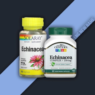 เอ็กไคนาเซีย ( Echinacea ) ชนิดเม็ด Solaray, 21st Century