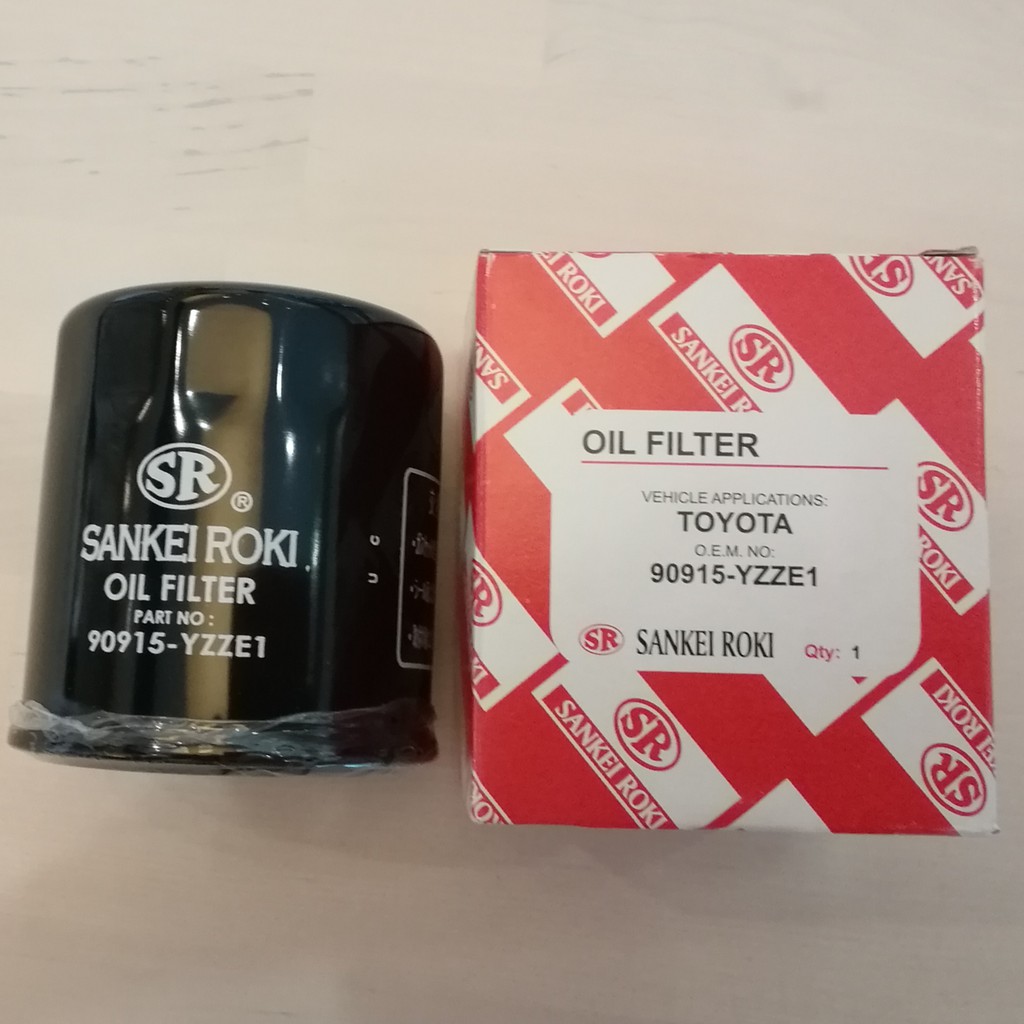 ไส้กรองน้ำมันเครื่องโตโยต้า  90915-YZZE1