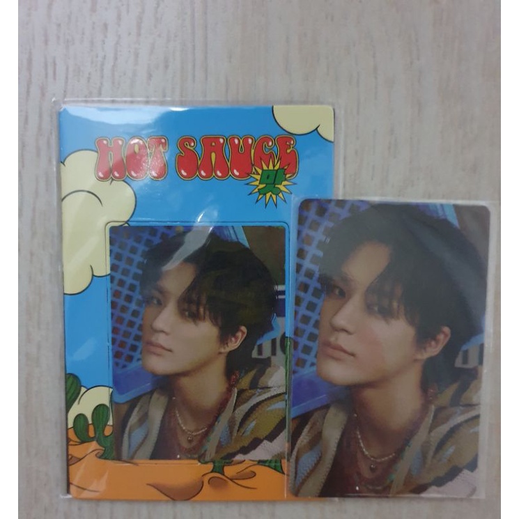 {พร้อมส่ง}goods hot sauce 🌶Hot sauce magnet เจโน่ ( jeno)