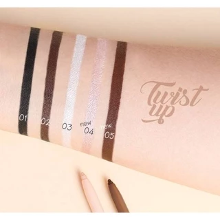 Mei Linda Twist Up Eyeliner Pencil #MC3077 : meilinda เมลินดา อายไลเนอร์ x 1 ชิ้น beautybakery