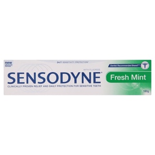 สุดยอด!✅ SENSODYNE เซนโซดายน์ ยาสีฟันเฟรช มินท์ 160 กรัม 🚚พร้อมส่ง!! 💨
