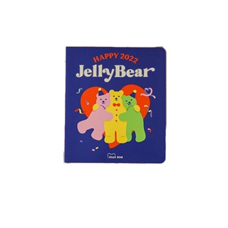 *พร้อมส่ง* 2022 Jelly Bear Diary ไดอารี่น้องหมีสุดน่ารักจากเกาหลี planner แพลนเนอร์รายสัปดาห์ Dailylike