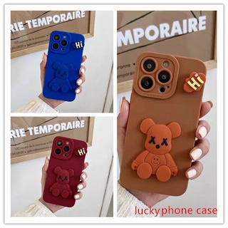 เคสโทรศัพท์มือถือ ลายการ์ตูนหมี สําหรับ redmi 9 9A 9C 9T 6A redmi 10 10C redmi note 8pro note 9pro note 9S