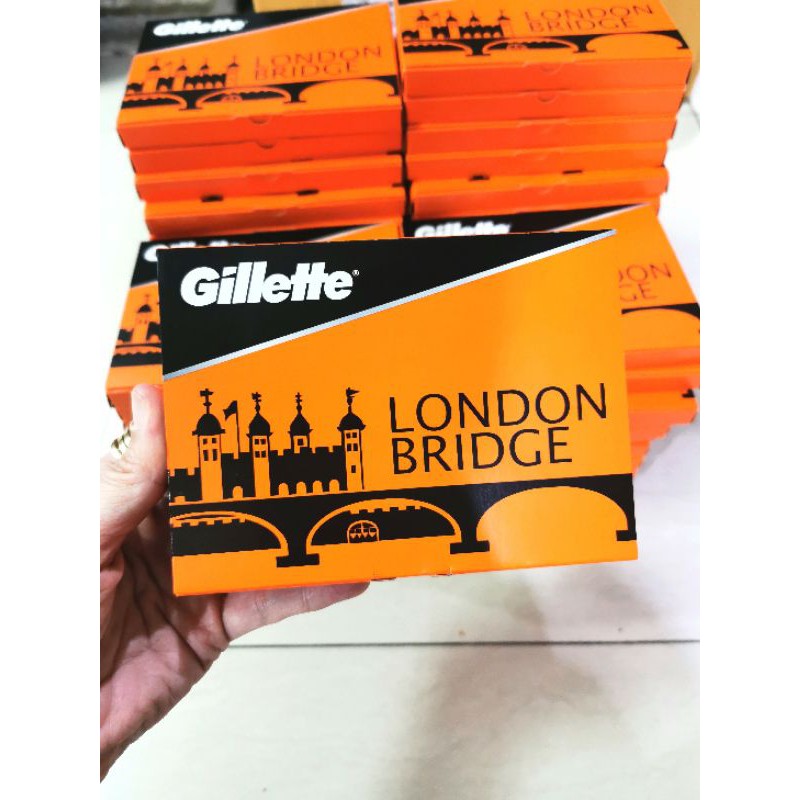 ⭐แท้  %⭐คมชัวร์ (100 ใบ) ใบมีดโกน 2 คม