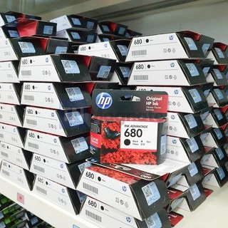 [หมึกพิมพ์อิงค์เจ็ท] HP 680 BK Original Ink Cartridge [F6V27AA] (สีดำ)