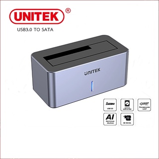 UNITEK S1304A SyncStation Alu USB3.0 to SATA6G 2.5" 3.5" Docking Station with UASP Function