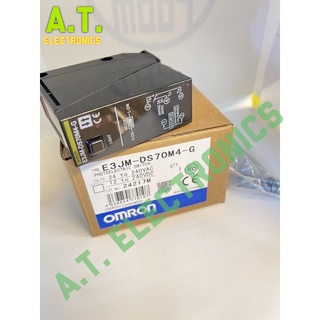 ถูกสุด!!! เซ็นเซอร์ E3JM-DS70M4-G. omron PHOTOELECTRIC SWITCH 24 to 240VAC 12 to 240VDC ระยะการจับ 700mm