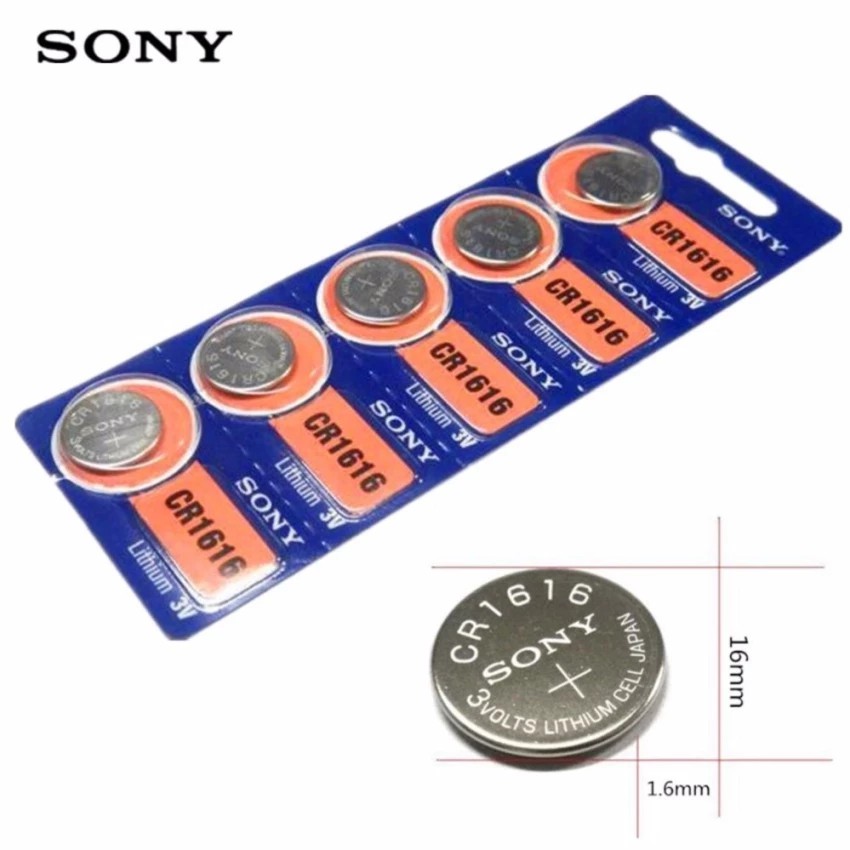 ถ่านกระดุม Sony CR1616 cr1620 cr2016 cr2032 cr2025 ซื้อเป็น pack คุ้มกว่า