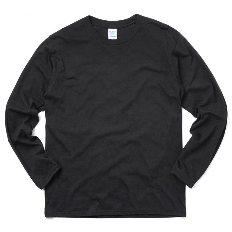 เสื้อแขนยาว เสื้อดำ (Premium Cotton Long Sleeve)