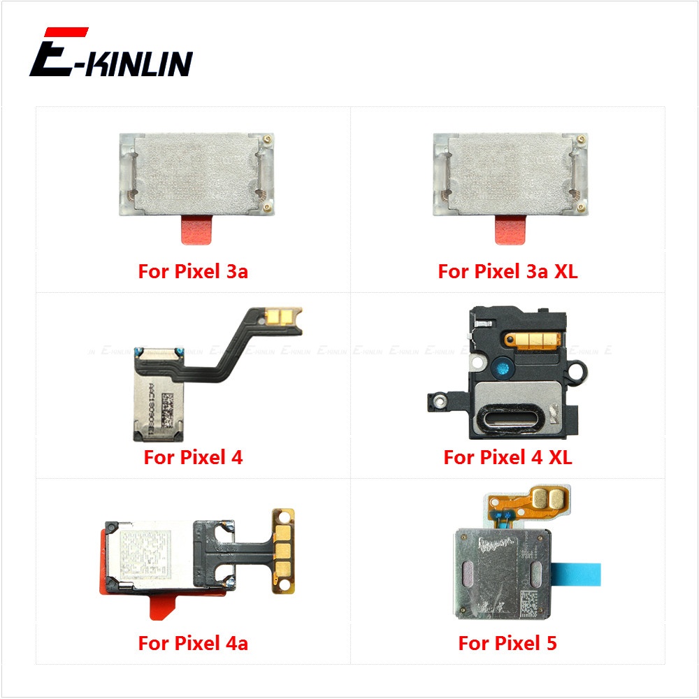 ด้านหน้า Earpiece หูเสียงลําโพง Flex Cable Receiver สําหรับ Google Pixel 6 7 Pro 2 3 3a 4 4a XL 5a 6a 5G เปลี่ยนชิ้นส่วน
