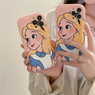 พร้อมส่งในไทย💘 เคสโทรศัพท์ เคส เคสมือถือ เคส TPU อลิสหลังนูนเงา TPU-S1206