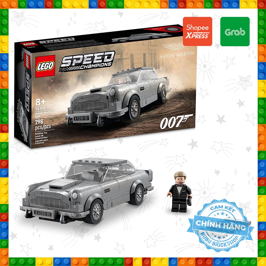 Lego Speed Champions 76911 - 007 Aston Martin DB5 - รถแข่งเลโก้ 007 Aston Martin DB5