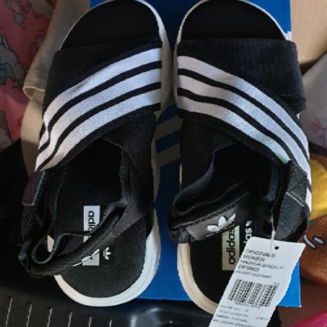 Adidas Magmur 6uk รองเท้าแตะสีดำ ใหม่แท้