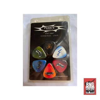 ชุดปิ๊ก PERRIS LP-PL2 PICKS 6 PACK ปิ๊กกีตาร์ 6 ชิ้น ใน 1 แพ็ค มาตราฐาน แข็งแรง ทนทาน