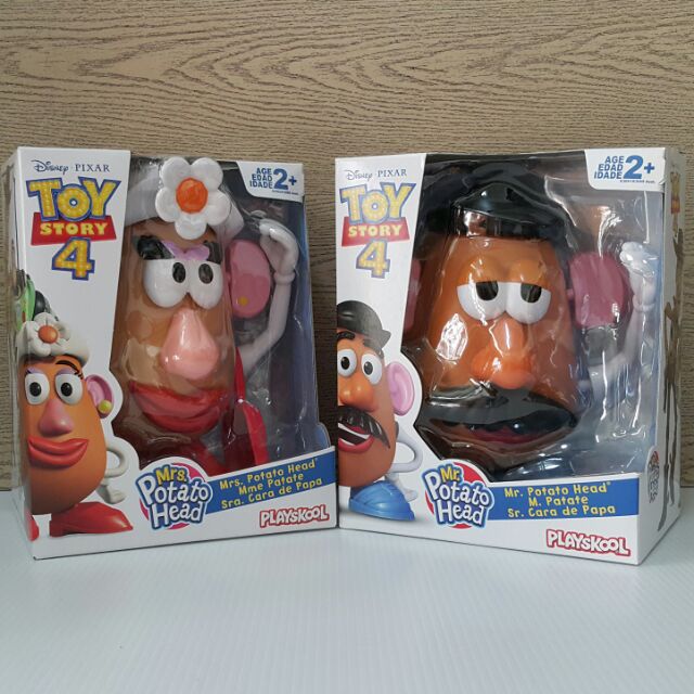 Disney Badge Cartoon Toy Story Keychain Cute Mrs.Potato Head Mr