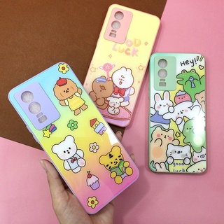 "ชื่อ : พร้อมส่ง!! ViVo Y76 V23E C35เคสมือถือพิมพ์ข้าง TPU กันเลนส์กล้อง พื้นหลังกันรอย ลายการ์ตูน รายละเอียดสินค้า  ...