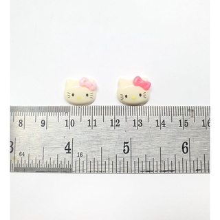 คิตตี้เรซิ่น คิตตี้ตกแต่ง ของตกแต่ง DIY ขนาด13*15mm.