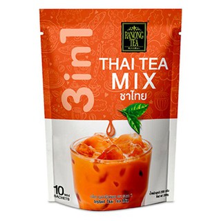 🔥สินค้าขายดี!! เรนอง ที  ชาไทยปรุงสำเร็จชนิดผง 10 ซอง Rentong Tea Thai Mixed Flavor, 10 packets