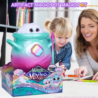 Magic pot surprise pet resin/plastic magic fog cauldron Magic Mixies resin crafts magic fogs pot childrens gifts