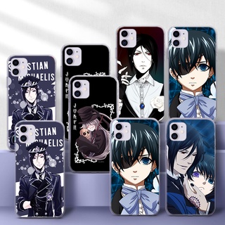 เคสนิ่ม ลายอนิเมะ Black Butler Kuroshitsuji 163YPJ สําหรับ OPPO A12 A12E A1K A37 Neo 9 A39 A57 A3s A5 A5 A9 A52 A72 A92 A53 A32 A59 F1s