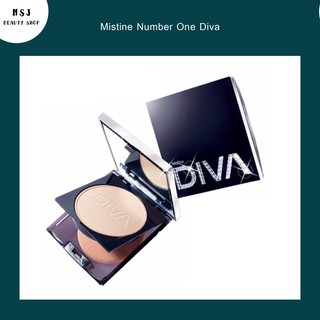 แป้ง Mistine Number One Diva SPF 25PA++ มิสทีน นัมเบอร์ วัน ดีว่า SPF 25 PA++