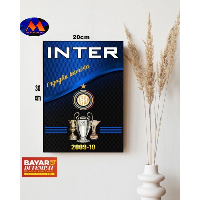 อินเตอร์มิลาน THEME WALL DECORTATION/ โปสเตอร์ INTER MILAN WOODEN/ โปสเตอร์ INTER MILAN/WALL DECORAT
