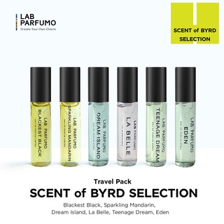 Scent of Byrd Selection Pack by LAB Parfumo : น้ำหอมขวดสเปรย์ แพ็ค 6 หลอดๆละ 4ml แถมฟรี กลิ่น Secret of Peach(4ml) 1หลอด