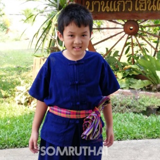 เสื้อหม้อห้อมเด็กแพร่