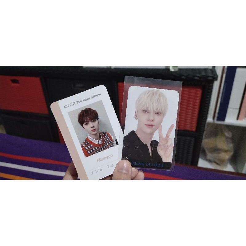การ์ดรูปถ่าย Minhyun Calling in Love