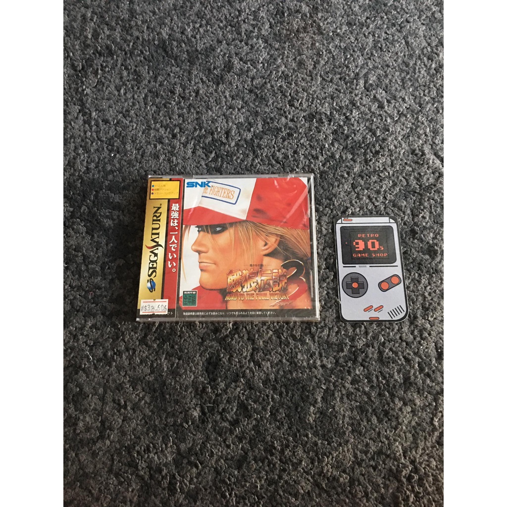 SNK Game Disc Sega Saturn Fatal Fury 3: Road to the Final Victory Sealed / Japan