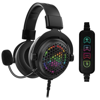 Signo หูฟังคอม usb7.1 RGB   Gaming Headphone รุ่น BREXXON HP-830 (Black)