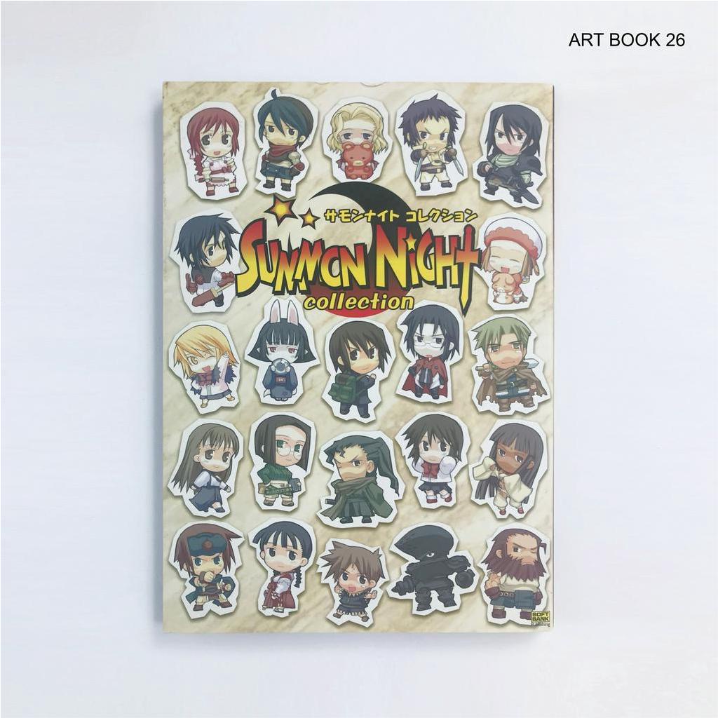 ชื่อหนังสือ : Takeshi Iizuka (Kouhaku Kuroboshi): Summon Night Collection (ART BOOK 26)