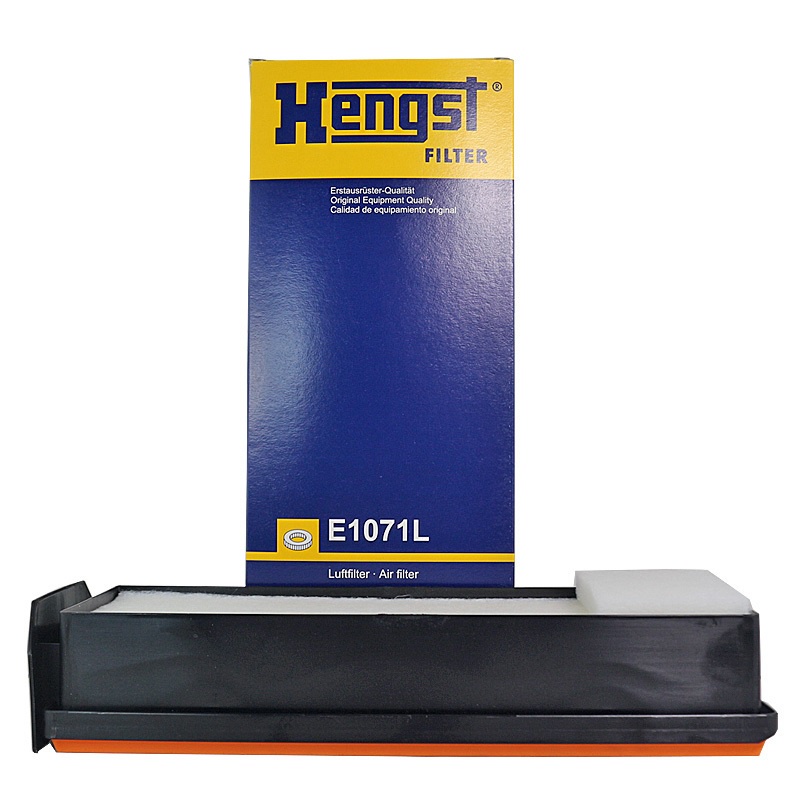 BMW กรองอากาศเครื่อง (Air Filter) ยี่ห้อ HENGST E1071L เครื่อง N57 รุ่น F10 F11 F02 X5 ( E70 F15 ) X