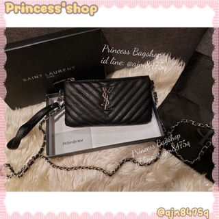 Princessshop กระเป๋าสะพายใส่โทรศัพท์ยิปแซงอะไหล่เงิน(ครบกล่อง)