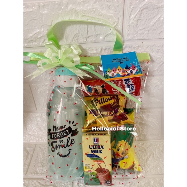 SNACK PACKAGING PARCEL + ขวดดื่มวันเกิด