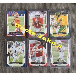 2021 Panini Score Football : Rookie Lot (Quarterback)(6 cards)