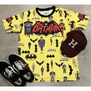 เสื้อ &amp; เดรส ผ้าดาวกระจายลาย Batman